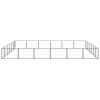 Dog Kennel Black 387.5 ft. Steel