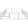 Dog Kennel Silver 258.3 ft. Steel