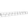 Dog Kennel Black 193.8 ft. Steel
