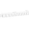 Dog Kennel Silver 96.9 ftÂ¬â‰¤ Steel